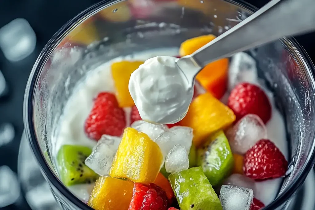 Do you need to put yogurt in a smoothie