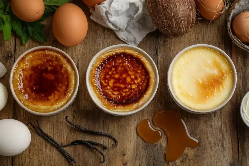 What is the Difference Between Crème Brûlée and Custard?
