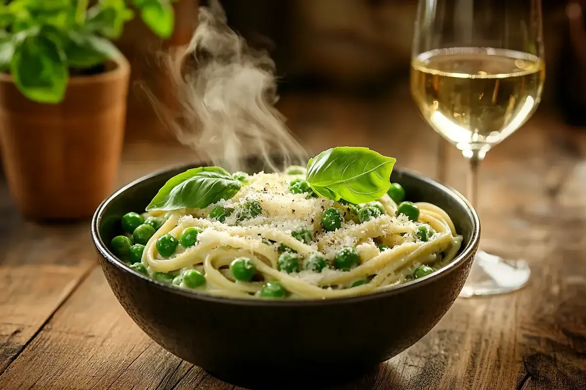 pasta and peas recipe